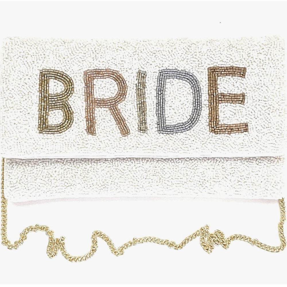 BRIDE Beaded Clutch Purse